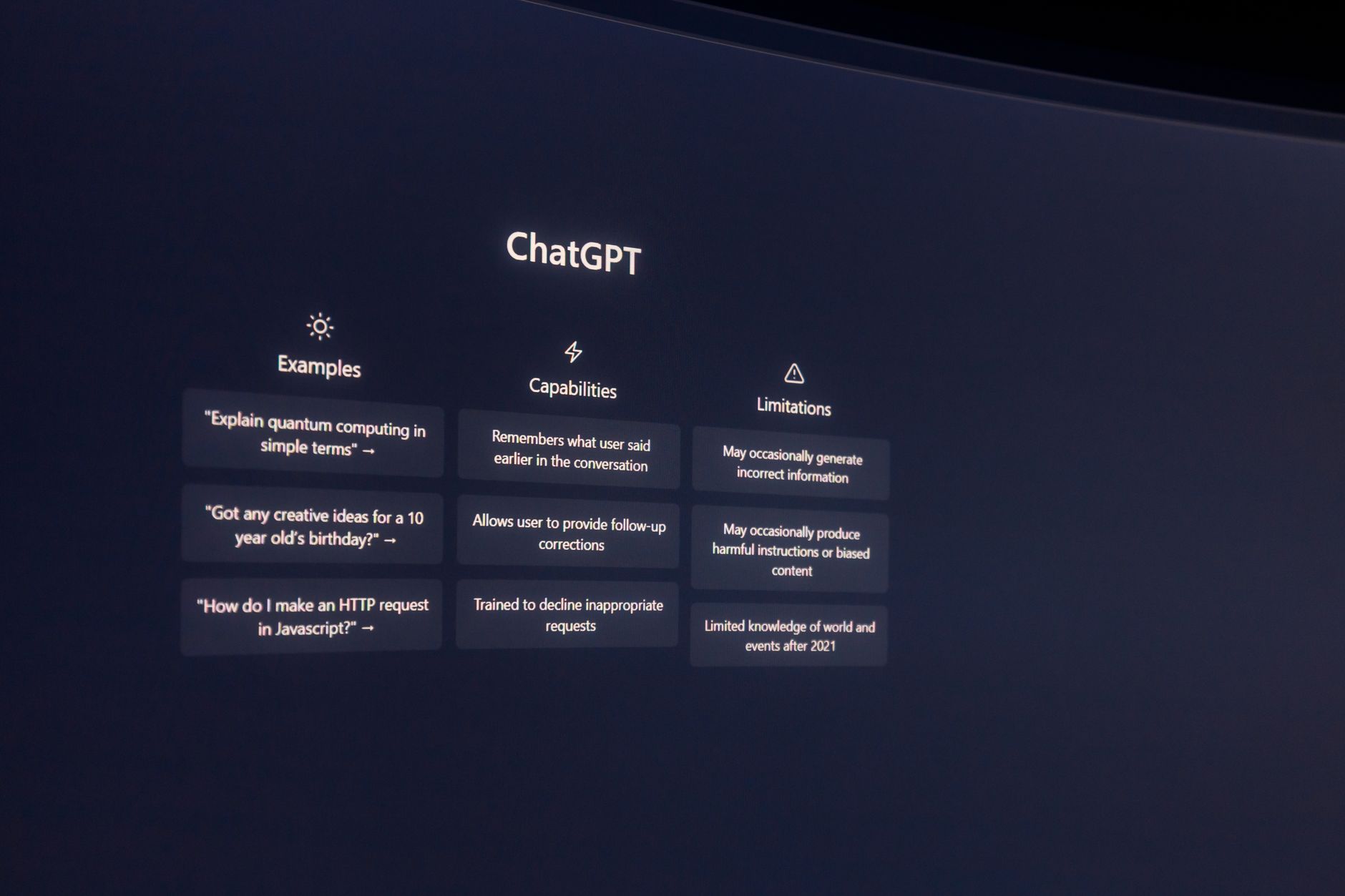 OpenAI Astra capabilities