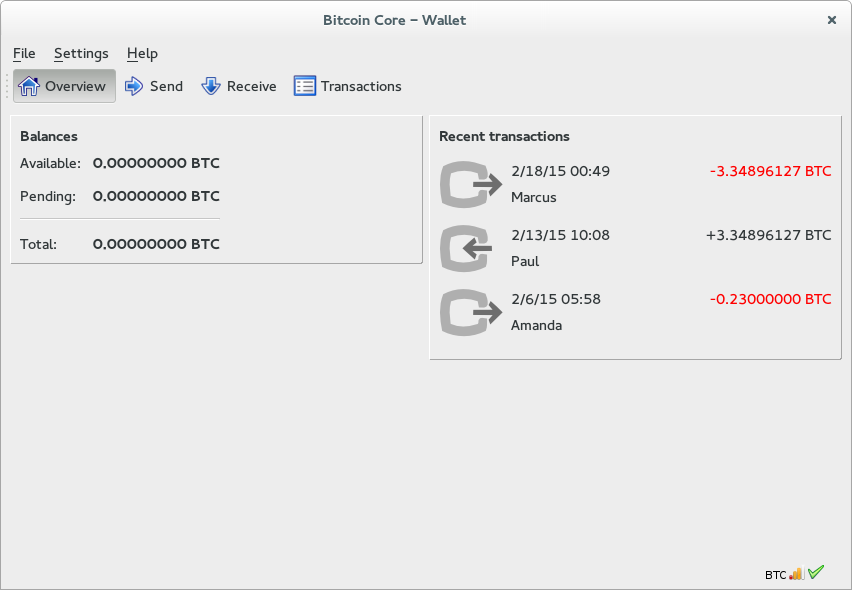 Bitcoin Core bugs